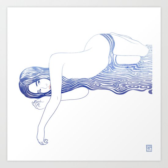 Water Nymph XXXV Art Print