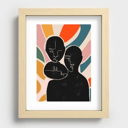 Family Recessed Framed Print