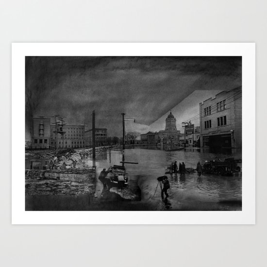Flood Art Print