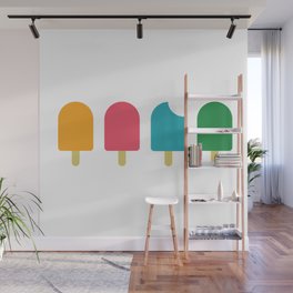 Popsicles Wall Mural