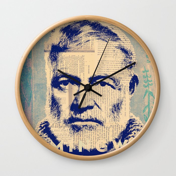 Hemingway Wall Clock