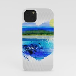 Sea in my heart iPhone Case