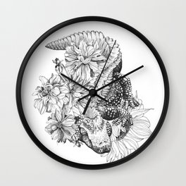 cocodrile Wall Clock