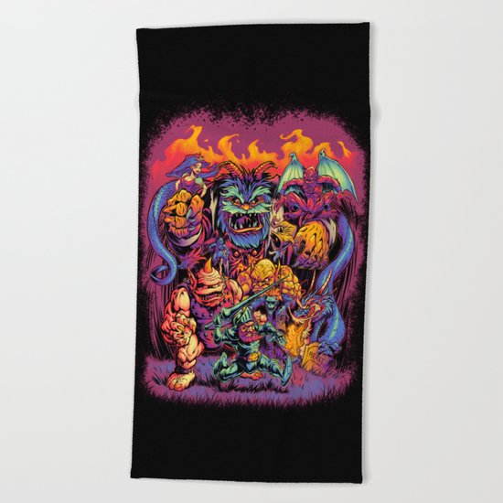 GHOSTS 'N' GOBLINS Beach Towel