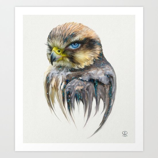 Female Eagle Art Print