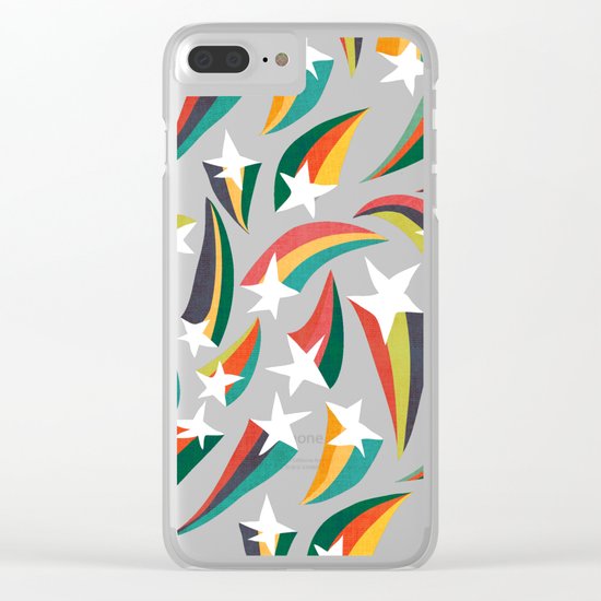 Shooting star Clear iPhone Case