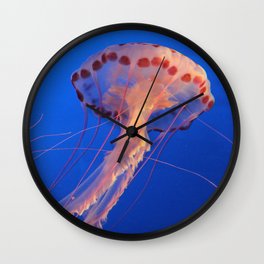 Parachute Of The Medusa Wall Clock