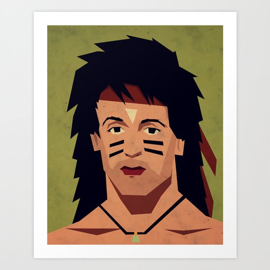 childhood Hero II Art Print