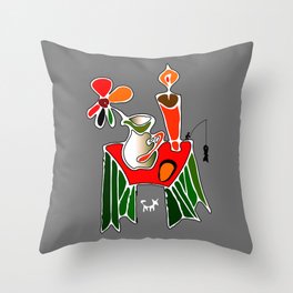 Wrong Picture Throw Pillow