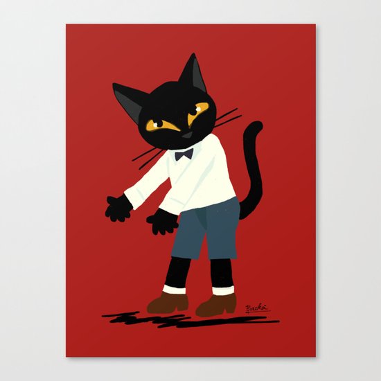 Go ahead please Canvas Print