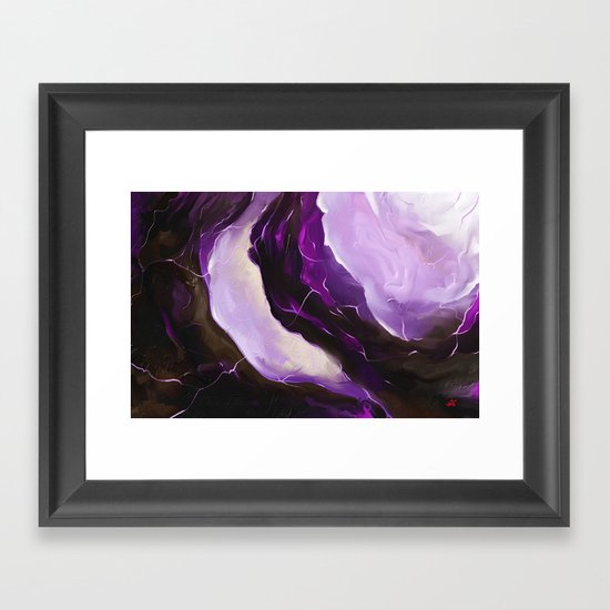 Velvet Framed Art Print