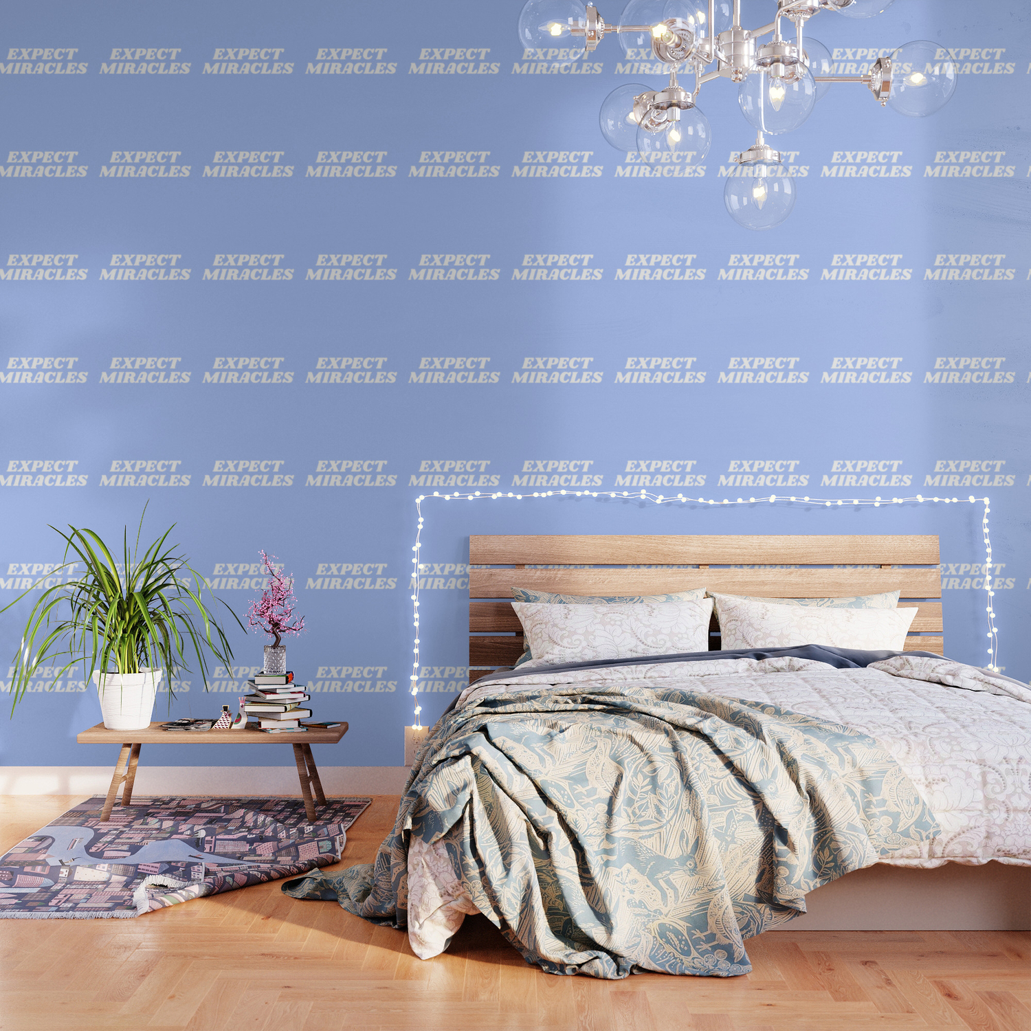 Expect Miracles Wallpaper By Typeangel Society6