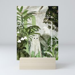 There's A Ghost in the Greenhouse Again Mini Art Print