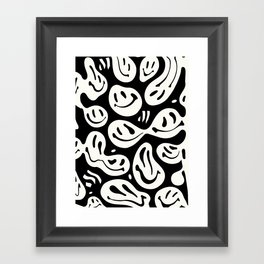 Ghost Melted Happiness Framed Art Print
