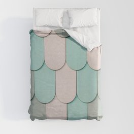 Wood Shakes Duvet Cover