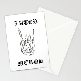 Later Nerds Stationery Cards