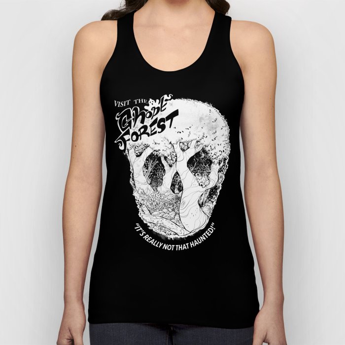 Visit The Ghost Forest Tank Top