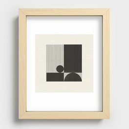 Minimalist Objekt 2 Recessed Framed Print