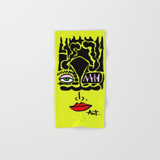 Selfie - Selfportrait - Portrait Hand & Bath Towel