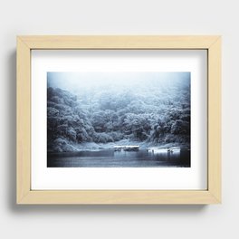 Tico Boats Recessed Framed Print