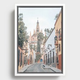 Mexico Poster III Framed Canvas