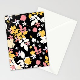 yellow leaves Stationery Cards