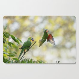 Scaly breasted and Rainbow Lorikeet. Cutting Board