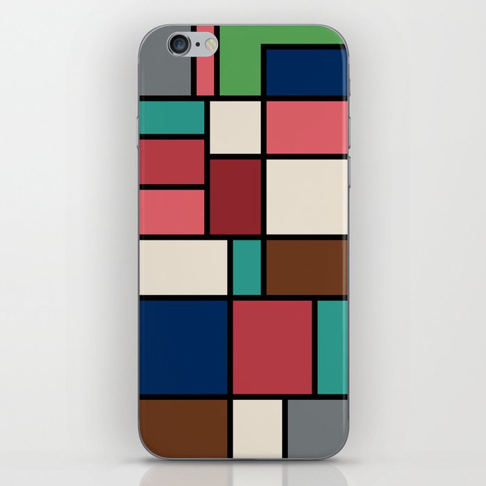 The Colors of / Mondrian Series - Spirited Away - Miyazaki iPhone Skin