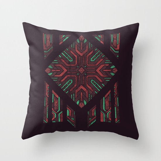 Compartmentalized Throw Pillow