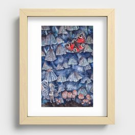 Inkcap Fairy Recessed Framed Print