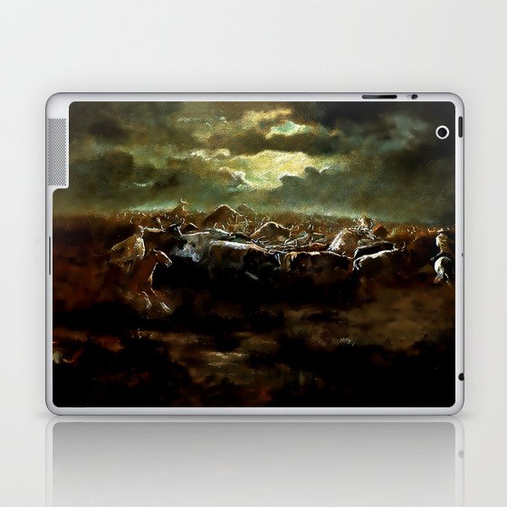 “The Last Stand” by Charles M Russell Laptop & iPad Skin