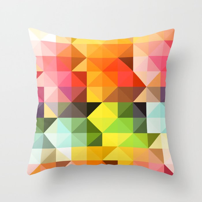 Geometric pattern Throw Pillow