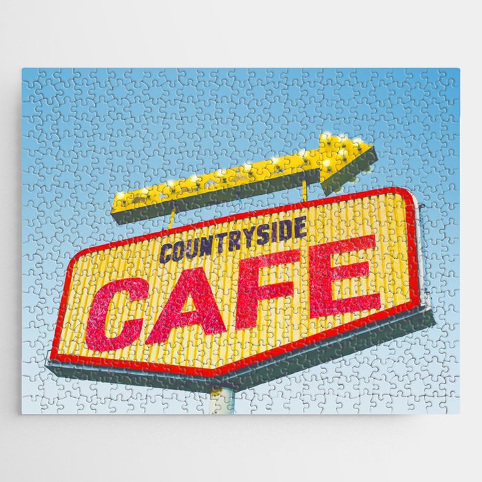 Countryside Cafe Jigsaw Puzzle