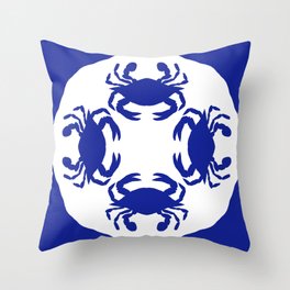 Blue Plate Special Throw Pillow