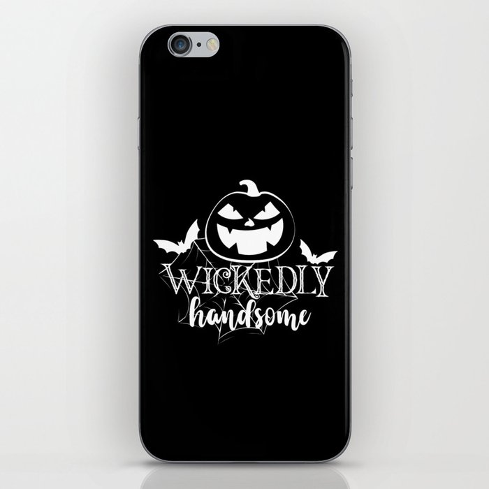 Wickedly Handsome Cool Halloween iPhone Skin