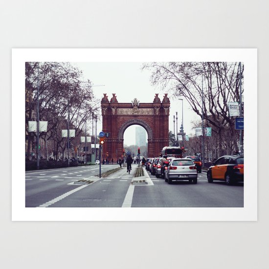 Arc de triomf Art Print