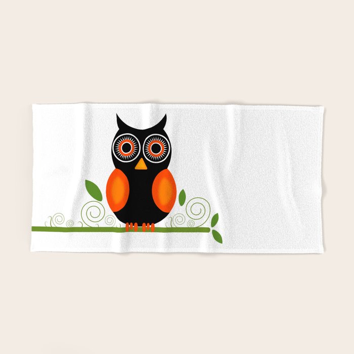 Owl Hand & Bath Towel by ummuhanuslu | Society6