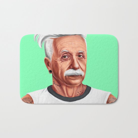 Hipstory - Albert Einstein Bath Mat