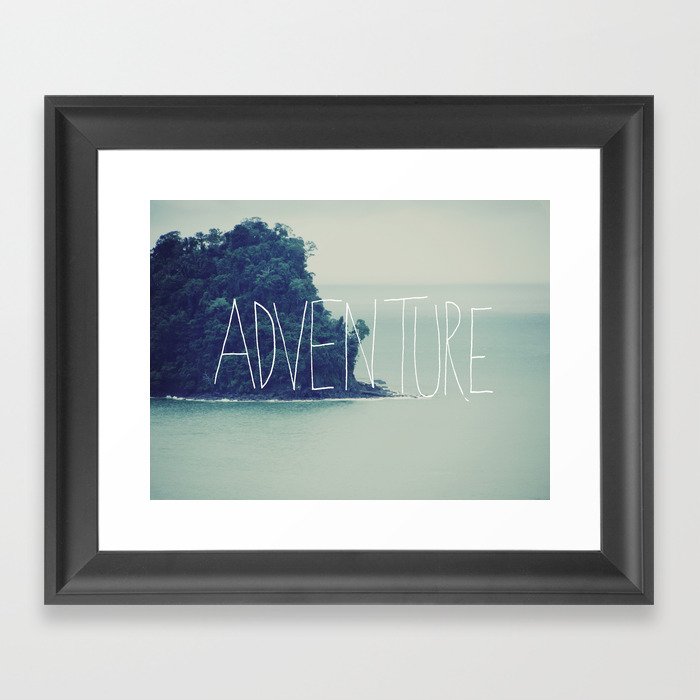 Adventure Island Framed Art Print