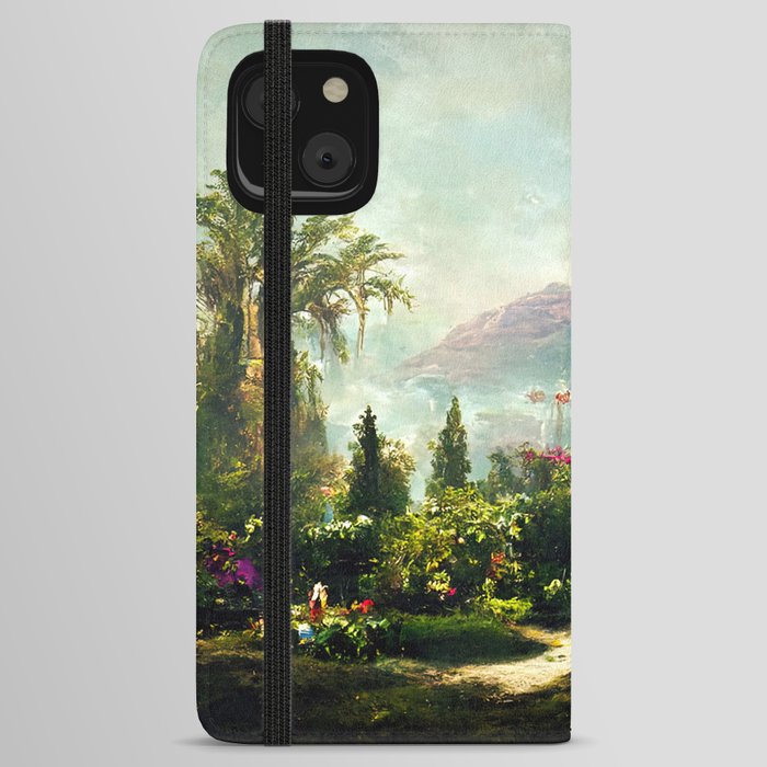 Garden of Eden iPhone Wallet Case