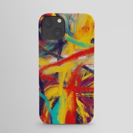 Abstract Painting. Expressionist Art. iPhone Case