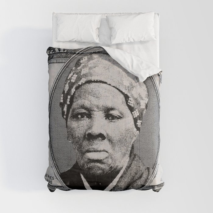 Harriet Tubman Twenty Dollar Bill Comforter