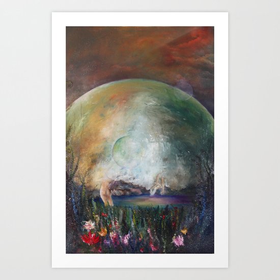 Astral Sphere Art Print