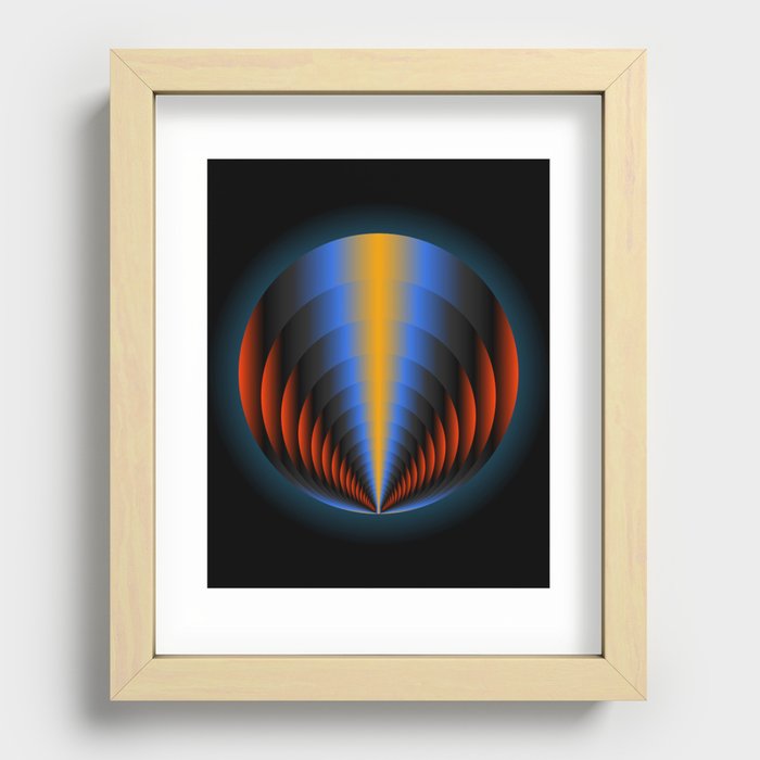 Cyclone Recessed Framed Print
