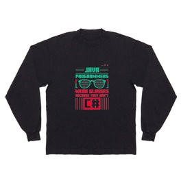 Program Developer Software Engineer Programmer Nerd Computer Long Sleeve T-shirt