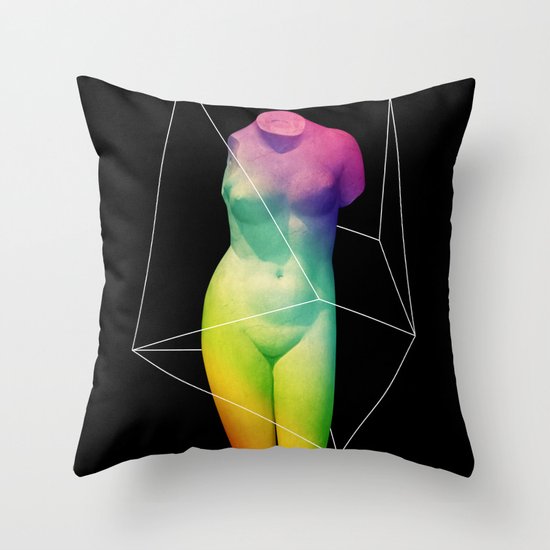 Paradame Shift x Prisma Throw Pillow