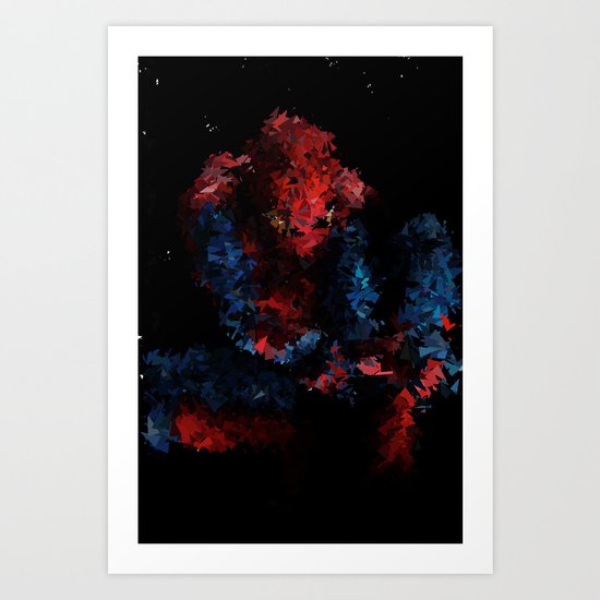 Super hero Art Print