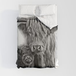 Highland Cow and The Baby Comforter