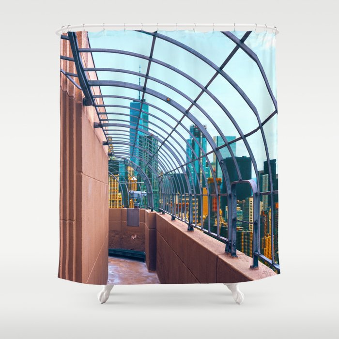 Skyline Views | New York City Art Print Shower Curtain