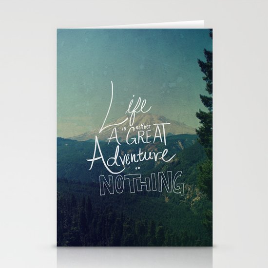 Great Adventure II Stationery Cards